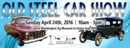 Old Steel Car Show Banner
