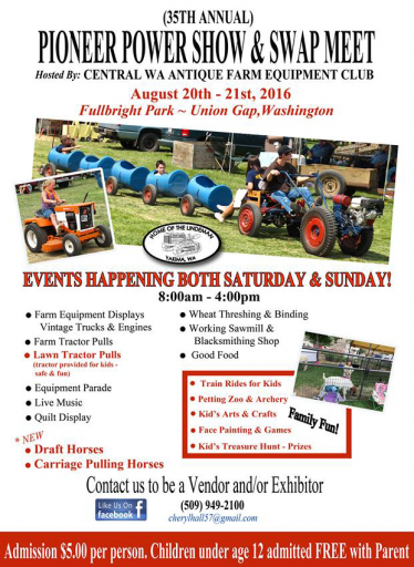 Pioneer Power Days Poster