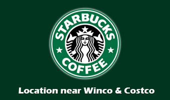 STARBUCKS near Winco/Costco